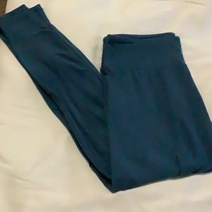 Teal colored LuLaRoe Leggings